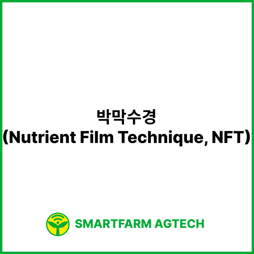 박막수경(Nutrient Film Technique, NFT) | 스마트팜피디아 (Smartfarm Pedia)