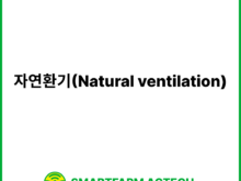 자연환기(Natural ventilation) | 스마트팜피디아 (Smartfarm Pedia)