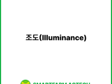 조도(Illuminance) | 스마트팜피디아 (Smartfarm Pedia)