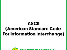 ASCII(American Standard Code For Information Interchange) | 스마트팜피디아 (Smartfarm Pedia)