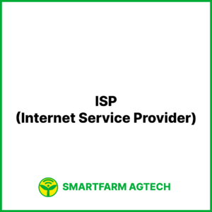 ISP(Internet Service Provider) | 스마트팜피디아 (Smartfarm Pedia)