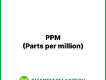 PPM(Parts per million) | 스마트팜피디아 (Smartfarm Pedia)