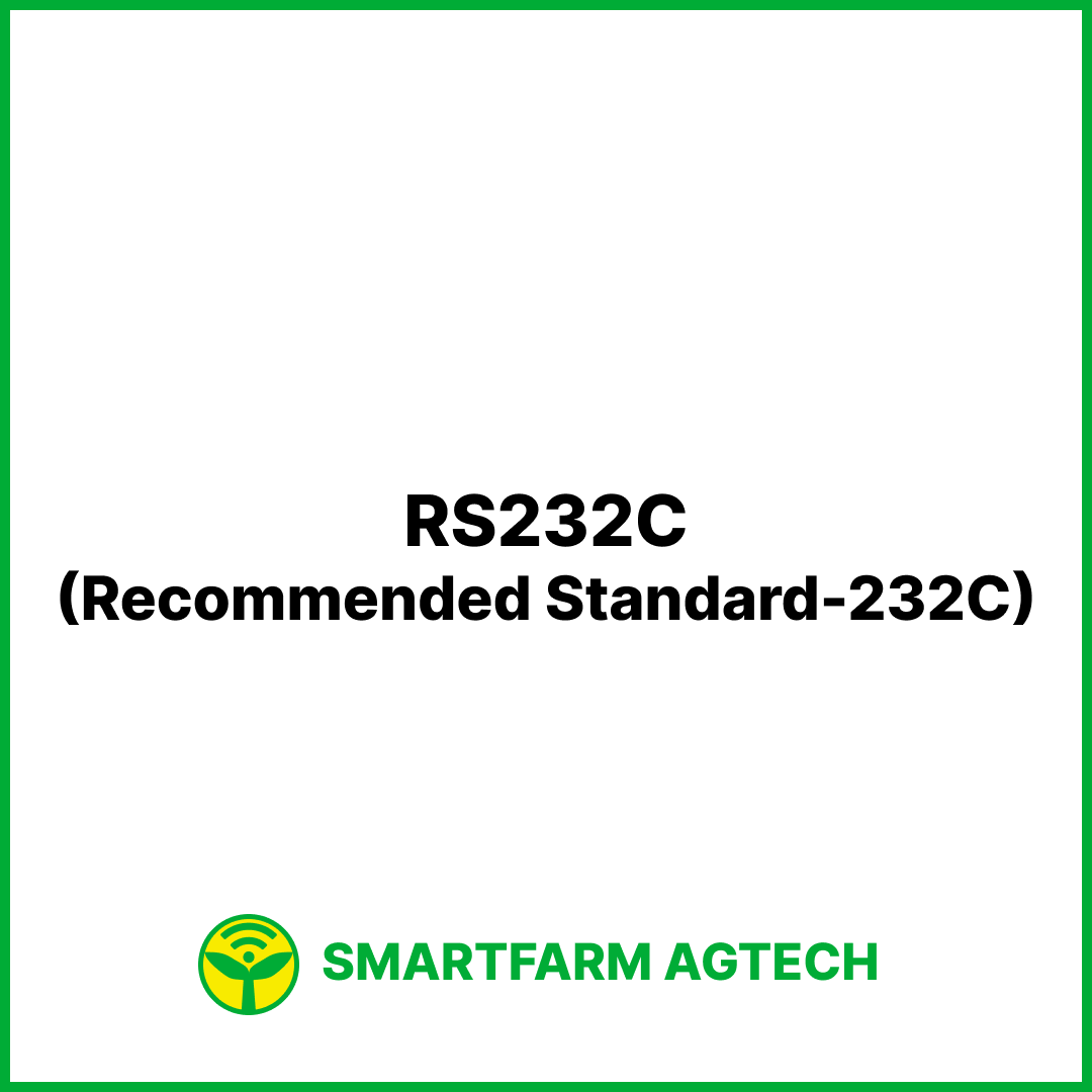 RS232C(Recommended Standard-232C) | 스마트팜피디아 (Smartfarm Pedia)