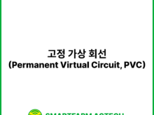 고정 가상 회선(Permanent Virtual Circuit, PVC) | 스마트팜피디아 (Smartfarm Pedia)