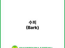 수피(Bark) | 스마트팜피디아 (Smartfarm Pedia)