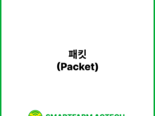 패킷(Packet) | 스마트팜피디아 (Smartfarm Pedia)