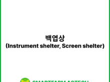 백엽상(Instrument shelter, Screen shelter) | 스마트팜피디아 (Smartfarm Pedia)